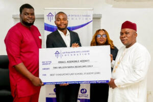 2026 Nigerian Law School Awards: Full List of Best Graduating Students and Prize Winners